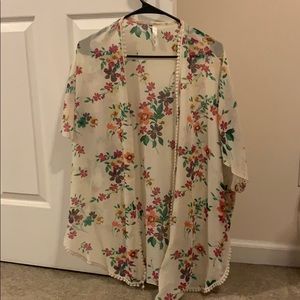 Flower kimono